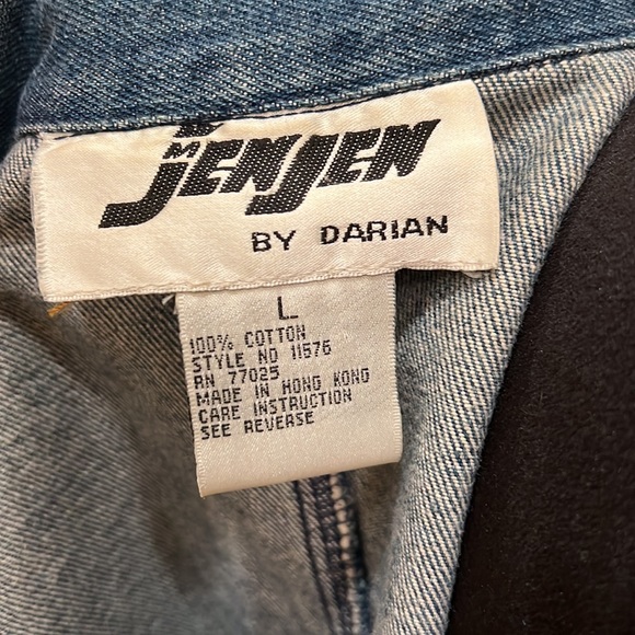 Vintage Embroidered Denim Western Oversized Blazer Jacket - Picture 7 of 7